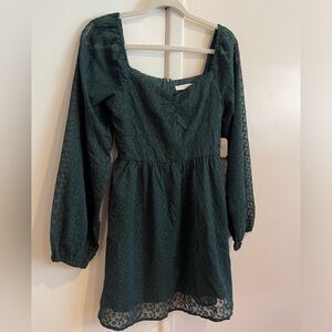 Lace Long Sleeve Dress